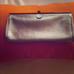J. Crew leather clutch